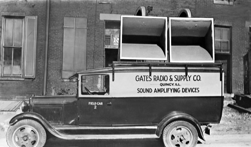 Gates Radio & Supply field car